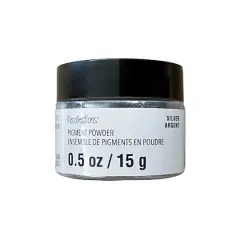 Pigment Powder by Recollections&trade;, 0.5oz. Silver