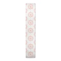 Boat Wheel Indoor/Outdoor Table Runner Pink