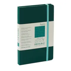 Fabriano&reg; Ispira Dotted Hardcover Notebook Green