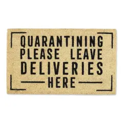 DII&reg; Quarantining Deliveries Here Doormat