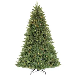 10ft. Pre-Lit Fraser Fir Artificial Christmas Tree, Clear Lights