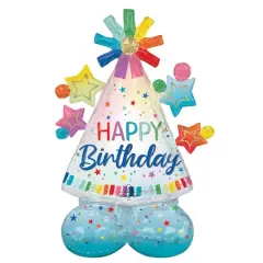 AirLoonz&reg; 36" Party Hat Foil Balloon 