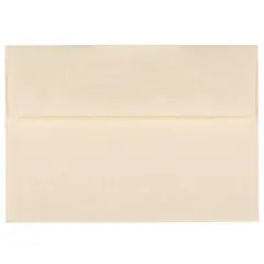 JAM Paper A7 Parchment Invitation Envelopes, 50ct. Natural