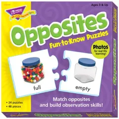 Trend Enterprises&reg; Opposites Fun-to-Know Puzzles