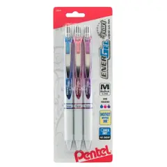 Pentel&reg; EnerGel 0.7mm Assorted Colors Pearl Retractable Liquid Gel Pen Set
