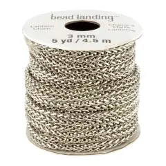 5yd. Rhodium Lantern Chain by Bead Landing&trade;