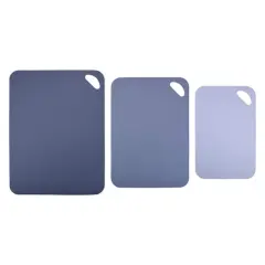 Mixed Blue 3 Piece Polypropylene Cutting Mat Set by Makery&reg;