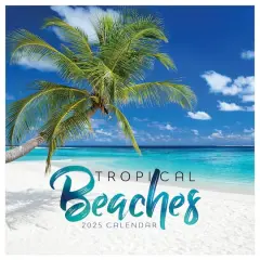 TF Publishing 2025 Tropical Beaches Wall Calendar