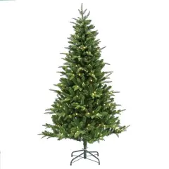 6ft. Pre-Lit Whatcom Pine Artificial Christmas Tree, Clear LED Lights