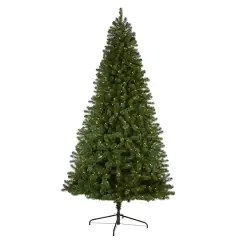 9ft. Pre-Lit Virginia Fir Artificial Christmas Tree, Clear Lights