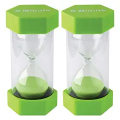 Teacher Created Resources&reg; Large 5 Minute Sand Timer, 2 ct.