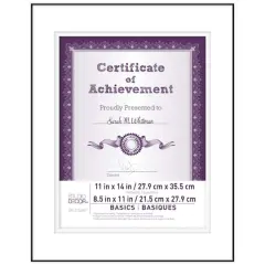 Basics Black Frame with Double Mat by Studio D&eacute;cor&reg;