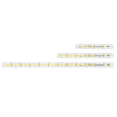 Omnigrid Marking Ruler Trio Set