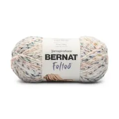 Bernat&reg; Felted&trade; Yarn Ecru Fleck