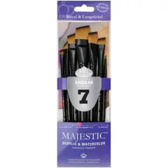 Royal Langnickel Majestic Angular Brush Set, 7ct.