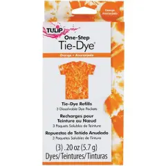 Tulip&reg; One-Step Tie-Dye Refills, 3ct. Orange