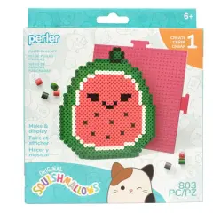 Perler&trade; Squishmallows&trade; Wanda Fused Bead Kit
