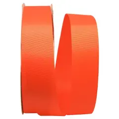 JAM Paper 1.5" x 100yd. Grosgrain Allure Ribbon Orange