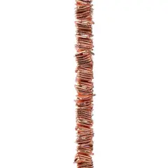 Metal Hammered Square Beads, 6mm by Bead Landing&trade; Rose Gold