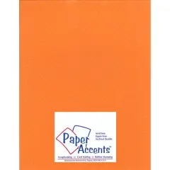 PA Paper&trade; Accents Mini Dot 8.5" x 11" Cardstock, 25 Sheets California Poppy