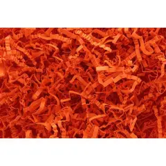 Essentials by Leisure Arts Crinkle Shred Box, 10lb. Orange