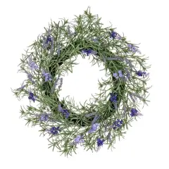 19" Spring Lavender and Rosemary Wreath