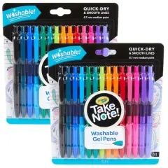 Crayola&reg; Take Note!&trade; Washable Gel Pens, 2 Packs of 14