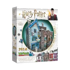 Harry Potter&trade; Diagon Alley Collection Ollivander's Wand Shop&trade; & Scribbulus&trade; 295 Piece 3D Puzzle