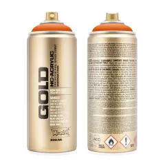 Montana&trade; Gold Acrylic Professional Spray Paint G2080 Pure Orange