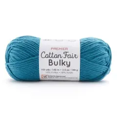 Premier&reg; Cotton Fair&reg; Bulky Solid Yarn Cadet