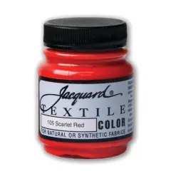 Jacquard&reg; Textile Color, 2.25oz.105 Scarlet Red