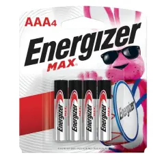 Energizer&reg; MAX AAA Batteries, 4ct.