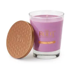 Root Candles 10.5oz. Large Scented Honeycomb Veriglass Jar Candle Lavender Vanilla