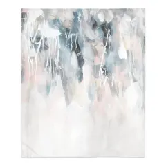 Muted Pastel Painting Sherpa Fleece Blanket