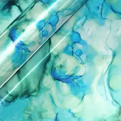 Siser&reg; EasyPatterns&reg; Plus Ocean Waves Heat Transfer Vinyl Aqua