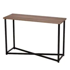 Household Essentials Jamestown 30" Console Table Ashwood