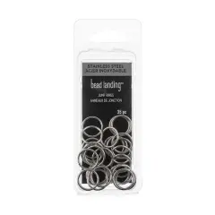 12mm Jump Rings, 35ct. by Bead Landing&trade; Stainless Steel