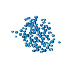 Round Flatback Austrian Crystals Mix by Bead Landing&trade;, 90ct. Capri Blue