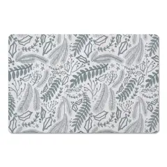 Green Winter Pattern 27" x 18" Floor Mat