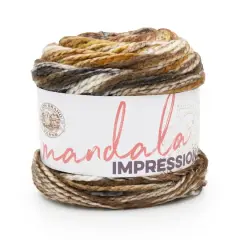Lion Brand&reg; Mandala&reg; Impressions Yarn Sandalwood