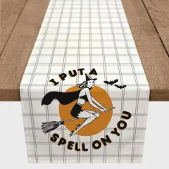 90" Retro Witch Table Runner