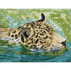 Diamond Dotz&reg; Intermediate Jungle Prince Diamond Painting Kit