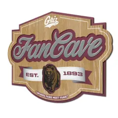 NCAA Fan Cave Sign Montana Grizzlies
