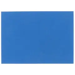 JAM Paper 4.625" x 6.25" Blank Flat Note Cards, 100ct. Blue Linen