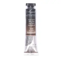 Sennelier French Artists' Watercolor, 21mL 440 Warm Sepia S1