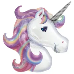 33" Pastel Unicorn Foil Balloon