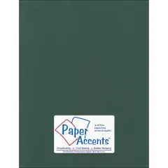 PA Paper&trade; Accents 8.5" x 11" 80lb. Canvas Cardstock Paper, 25 Sheets Pine Forest