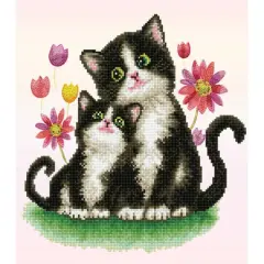 Diamond Dotz&reg; Intermediate Kitty Song Diamond Painting Kit