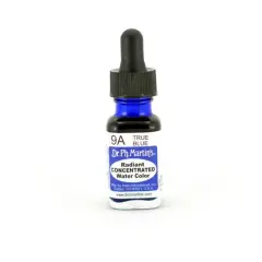 Dr. Ph. Martin's&reg; Radiant Concentrated Watercolor, 0.5oz. 9A True Blue