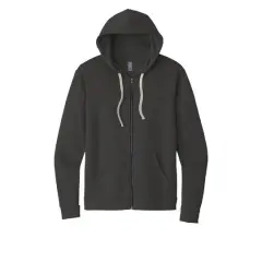 Next Level Unisex Santa Cruz Zip Hoodie Heavy Metal